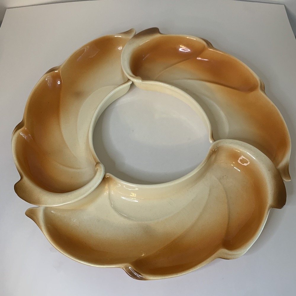 Vintage Lane & Co MCM Dishes Appetizer Trays Party Celebration 1960s California